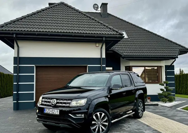 samochody osobowe Volkswagen Amarok cena 165000 przebieg: 62000, rok produkcji 2018 z Siedliszcze